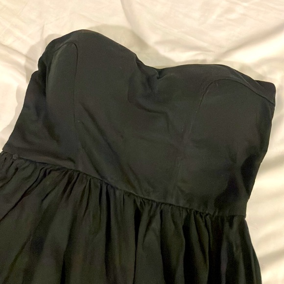 SPLASH BLACK STRAPLESS DRESS - Picture 6 of 6